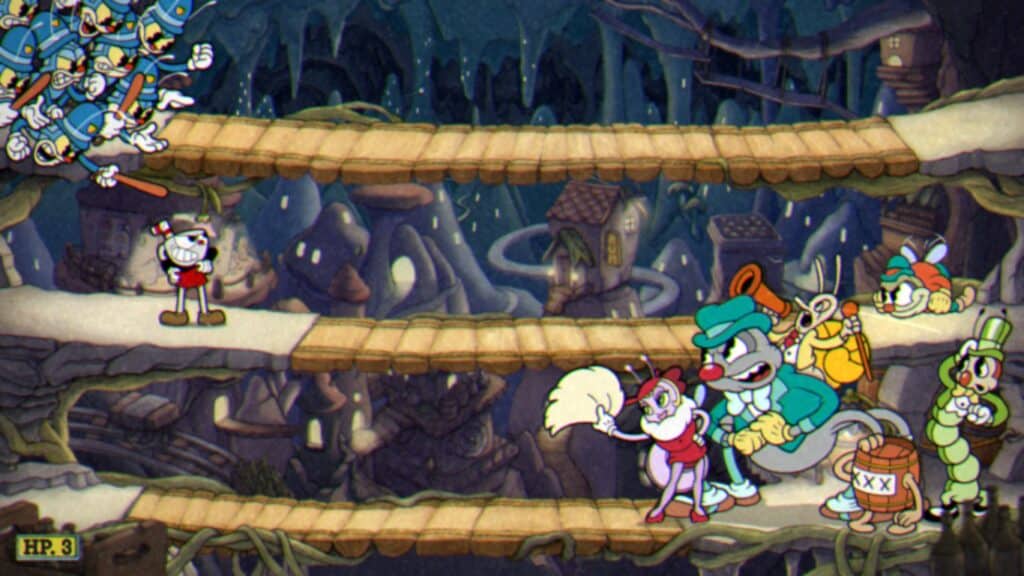 Moonshine Mob Cuphead The Delicious Last Course All Bosses