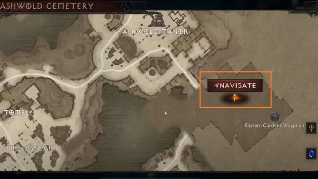 Enable Auto Navigation on the Map - Diablo Immortal