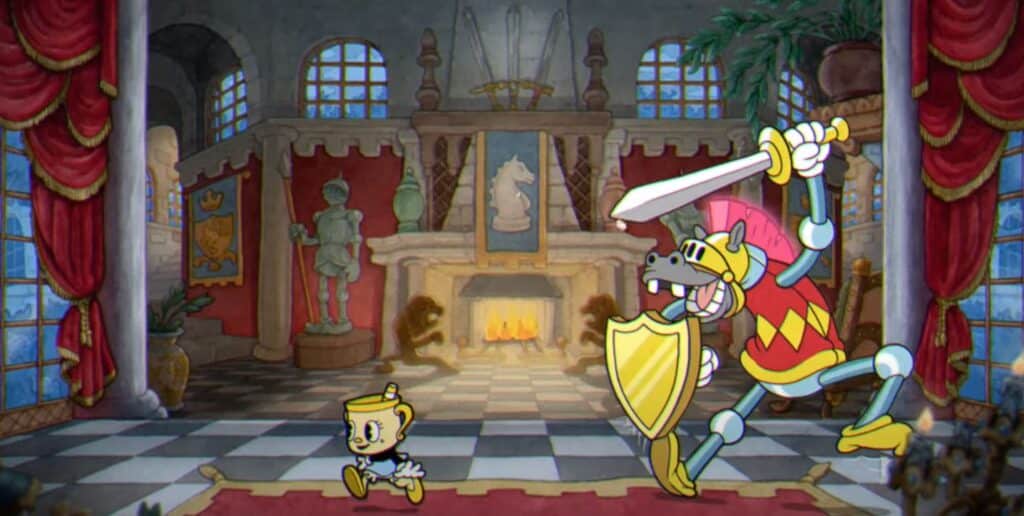 Knight Cuphead The Delicious Last Course All Bosses