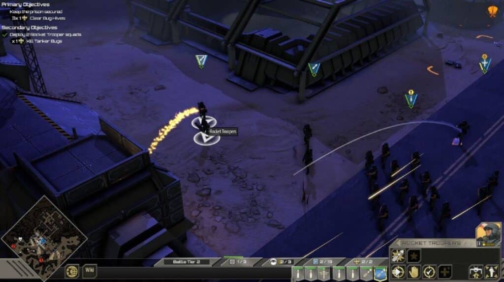 Rocket Troopers - Starship Troopers Terran Command Unit Skills and Abilities