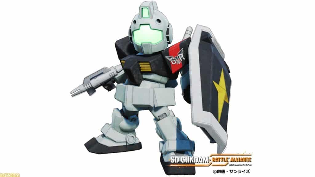 SD Gundam Battle Alliance Original Cast Details Revealed - RGM-79R GM (GRC ver.)