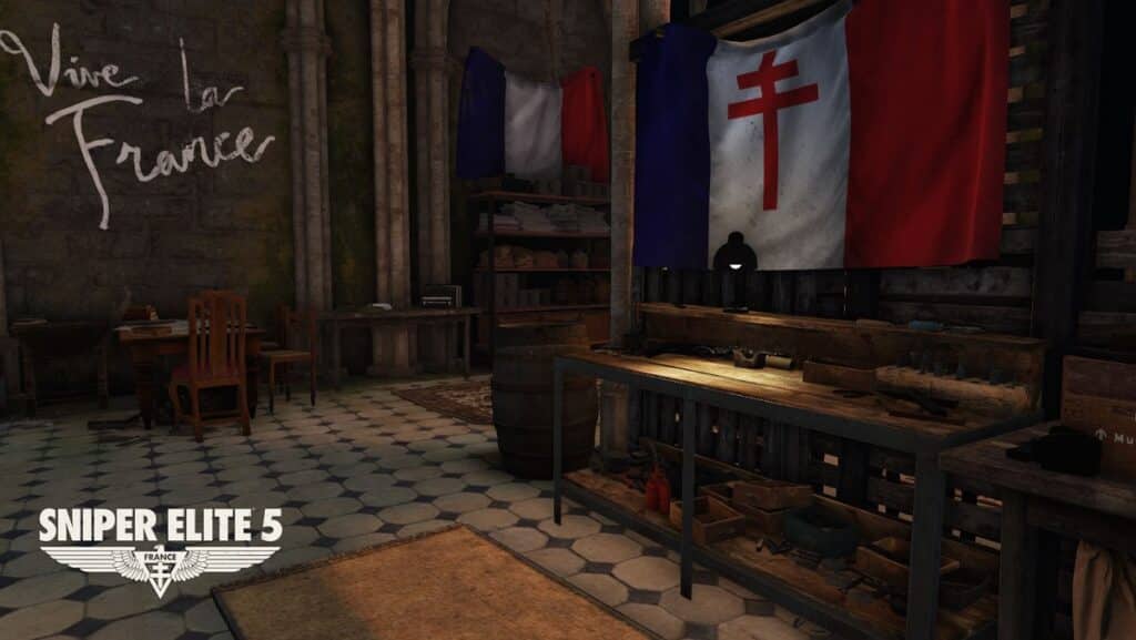 Sniper Elite 5 Spy Academy Workbench Featured