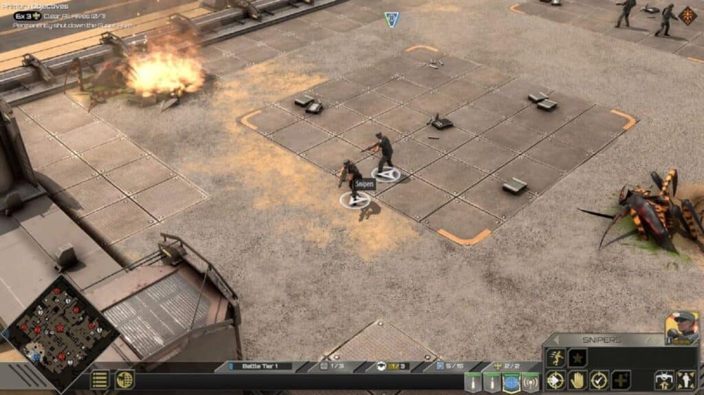 Snipers - Starship Troopers Terran Command Unit Skills and Abilities