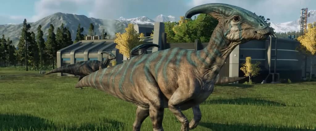 New skins for the Parasaurolophus - Jurassic World Evolution 2 Dominion Biosyn Expansion DLC