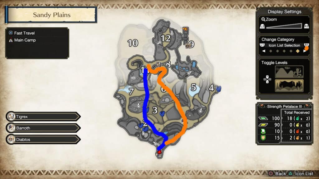 Rhenoplos Egg Delivery Route - Monster Hunter Rise