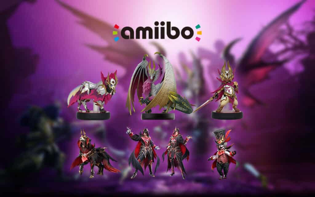 Monster Hunter Rise Sunbreak amiibo cover