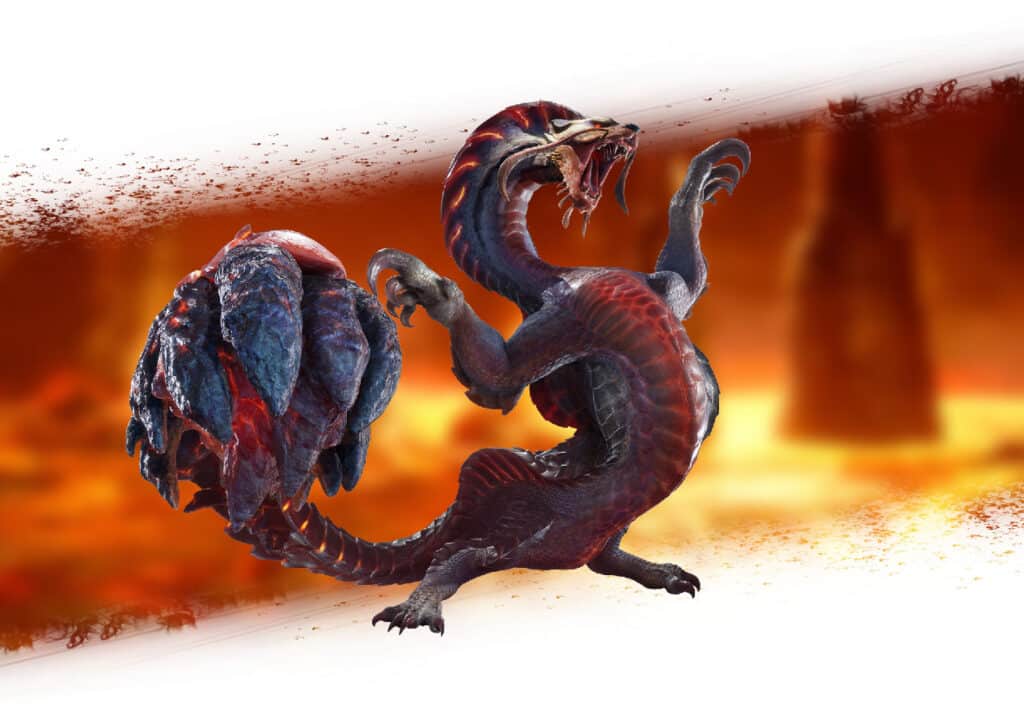 Monster Hunter Rise Sunbreak New Monster - Magma Almudron