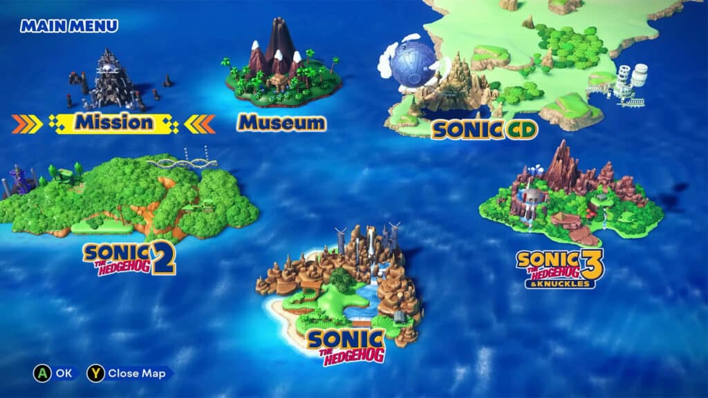 Sonic Origins Coins separator