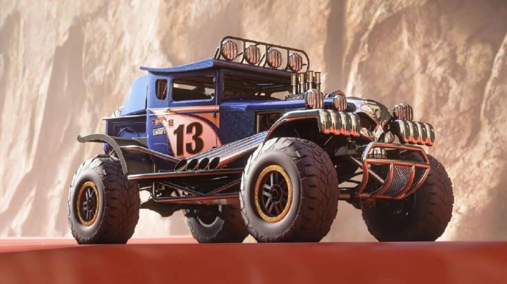 2013 Hot Wheels Baja Bone Shaker - Forza Horizon 5 Hot Wheels DLC Cars