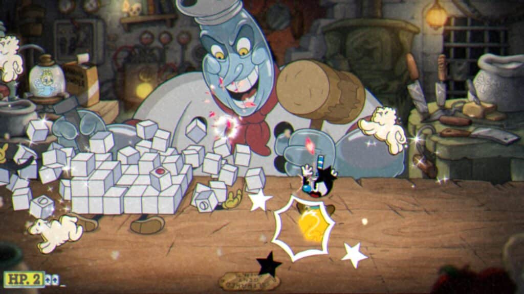 Phase #1 - Cuphead DLC A Dish To Die For Boss Fight