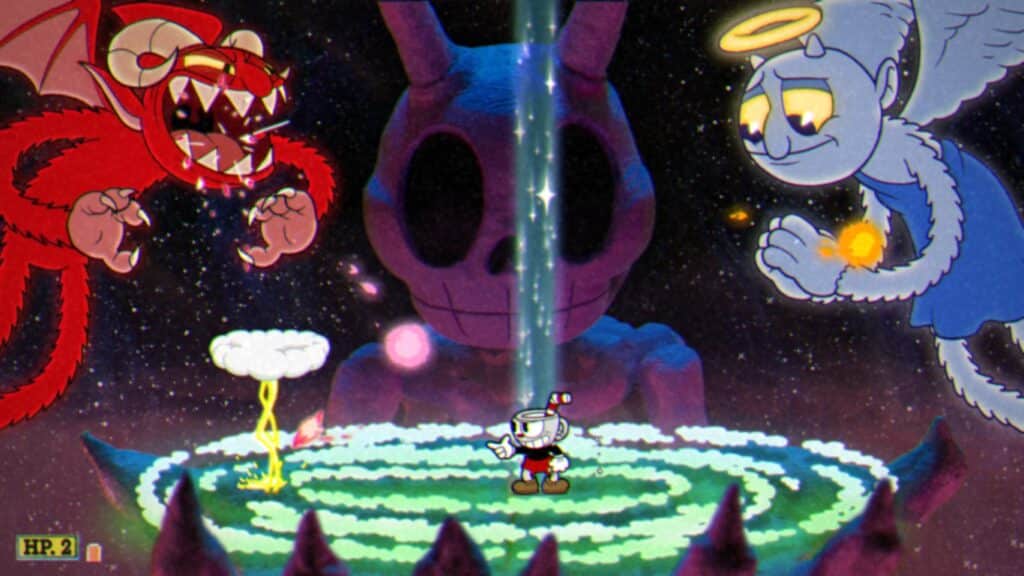 Angel and Devil Boss Fight - Cuphead DLC