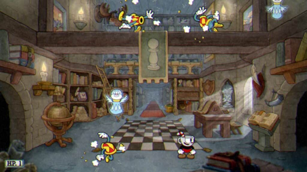 Challenge #1 - The Pawns - Cuphead DLC King's Leap Challenge