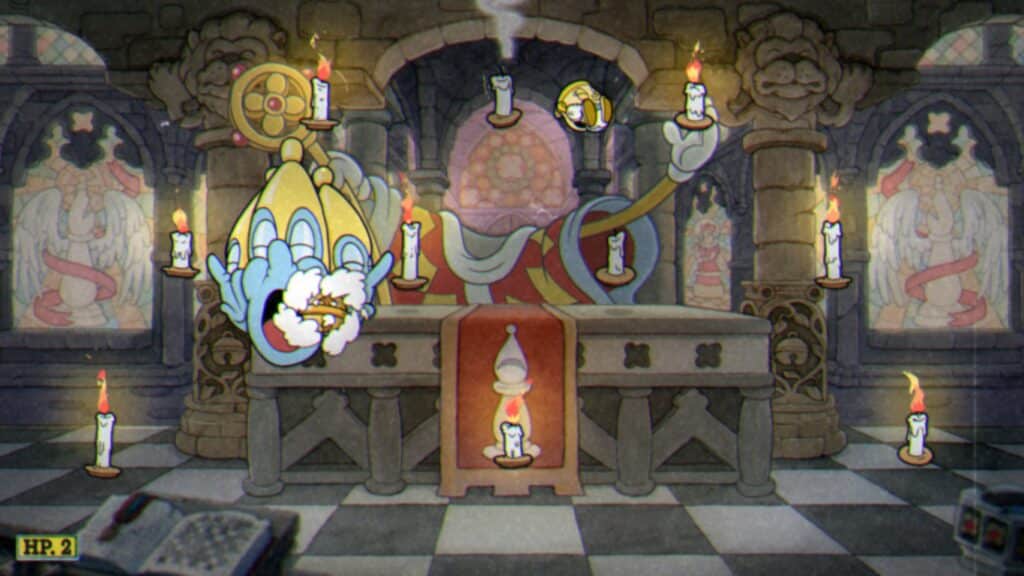 Challenge #3 - The Bishop - Cuphead DLC King's Leap Challenge