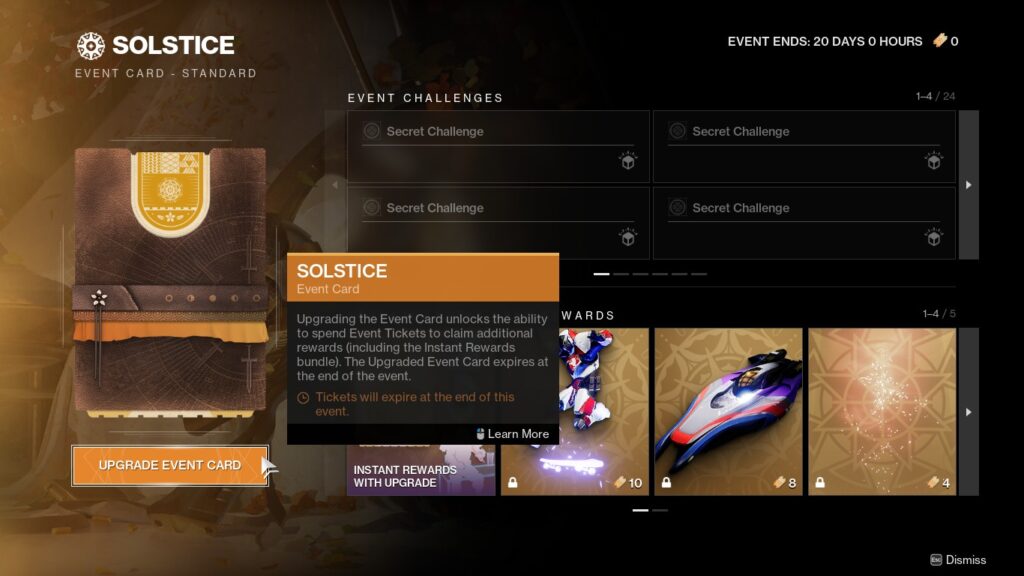 Destiny 2 Solstice 2022 Event Card Challenges List - 03