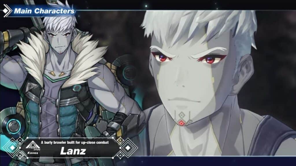 Lanz - All Playable Xenoblade Chronicles 3 Characters