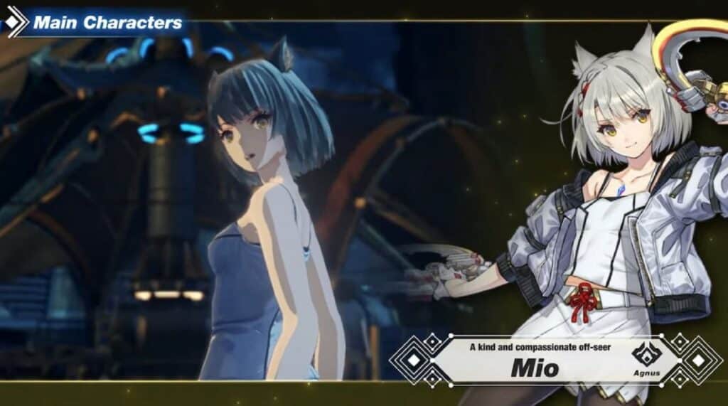 Mio - All Playable Xenoblade Chronicles 3 Characters