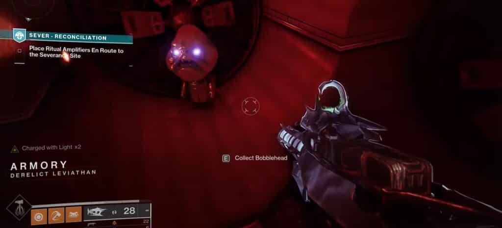 Destiny 2 Sever - Reconciliation Calus Bobblehead Location