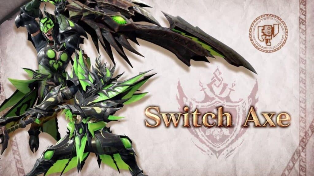 Switch Axe - Monster Hunter Sunbreak Weapons