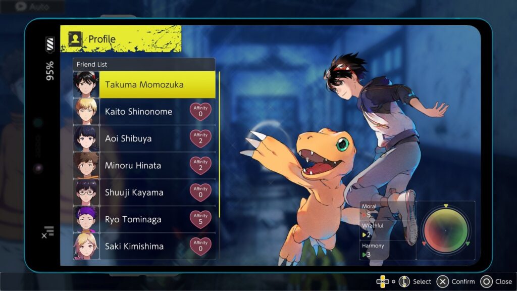 digimon survive karma system