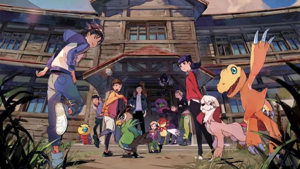 Digimon Survive Characters cover