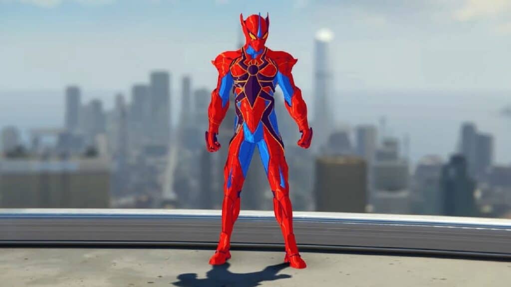 Arachnid-Rider Suit - All Spider-Man Remastered Suits