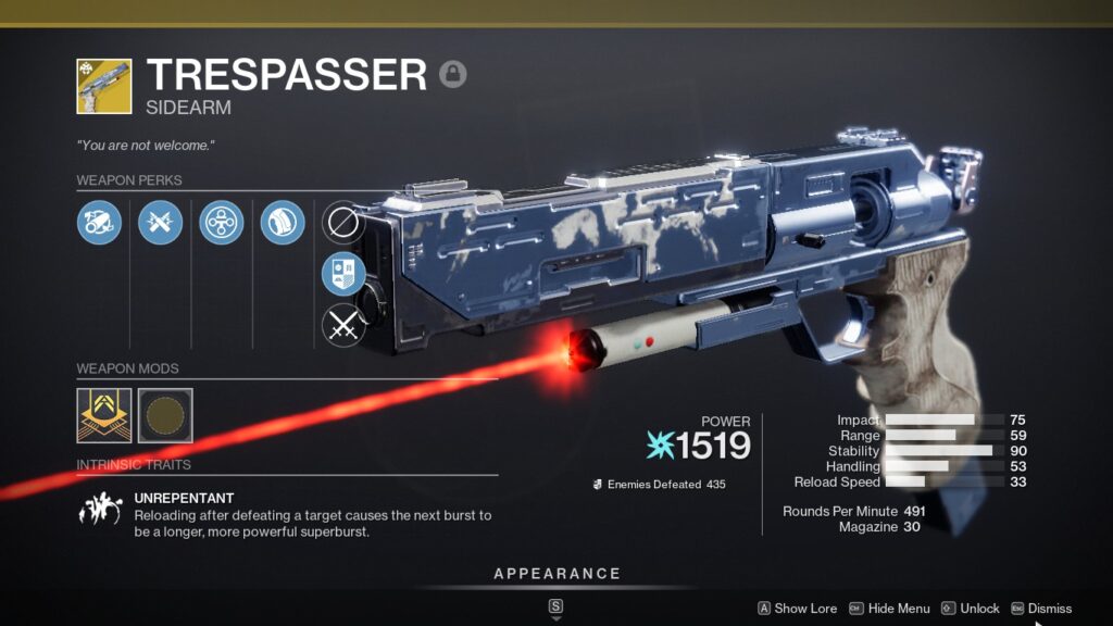 Best Weapons Before Destiny 2 Season 18 - Trespasser