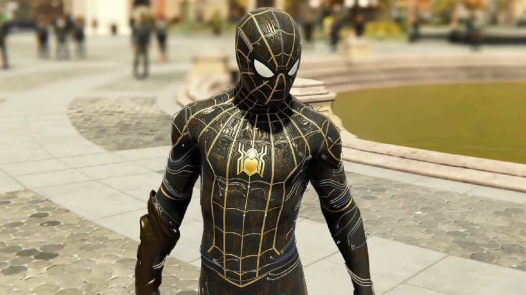 Black and Gold Suit - All Spider-Man Remastered Suits