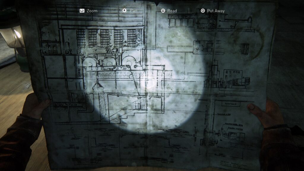 Plant Schematics - Last of Us Part 1 Tommy's Dam Collectible