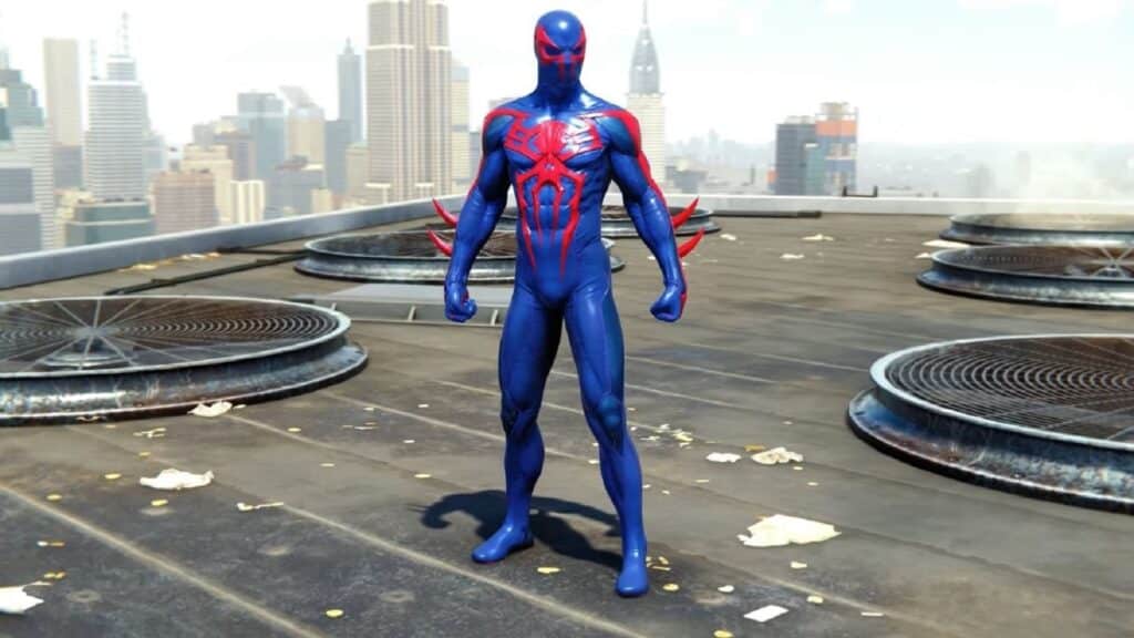 Spider-Man 2099 Black Suit - All Spider-Man Remastered Suits