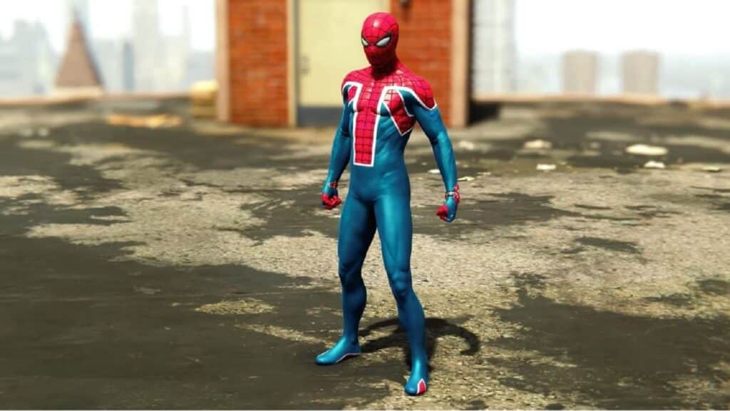 Spider-UK Suit - All Spider-Man Remastered Suits