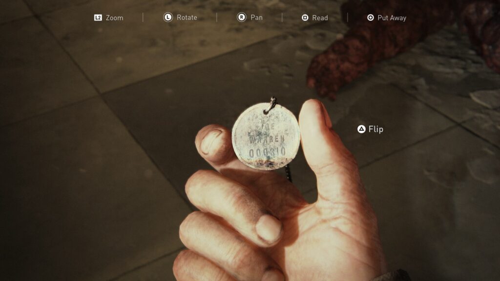 Warren's Firefly Pendant - Last of Us Part 1 The University Collectible