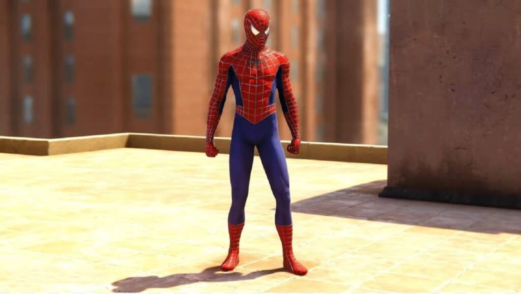 Webbed Suit - All Spider-Man Remastered Suits