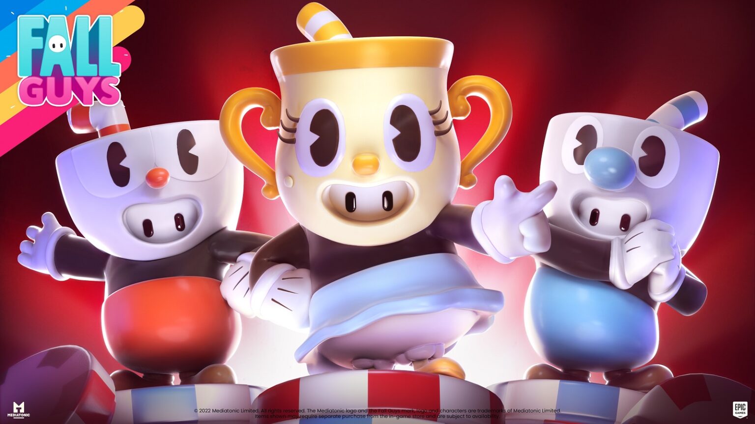 Fall Guys Brings Back Cuphead Outfits with New Character Skin