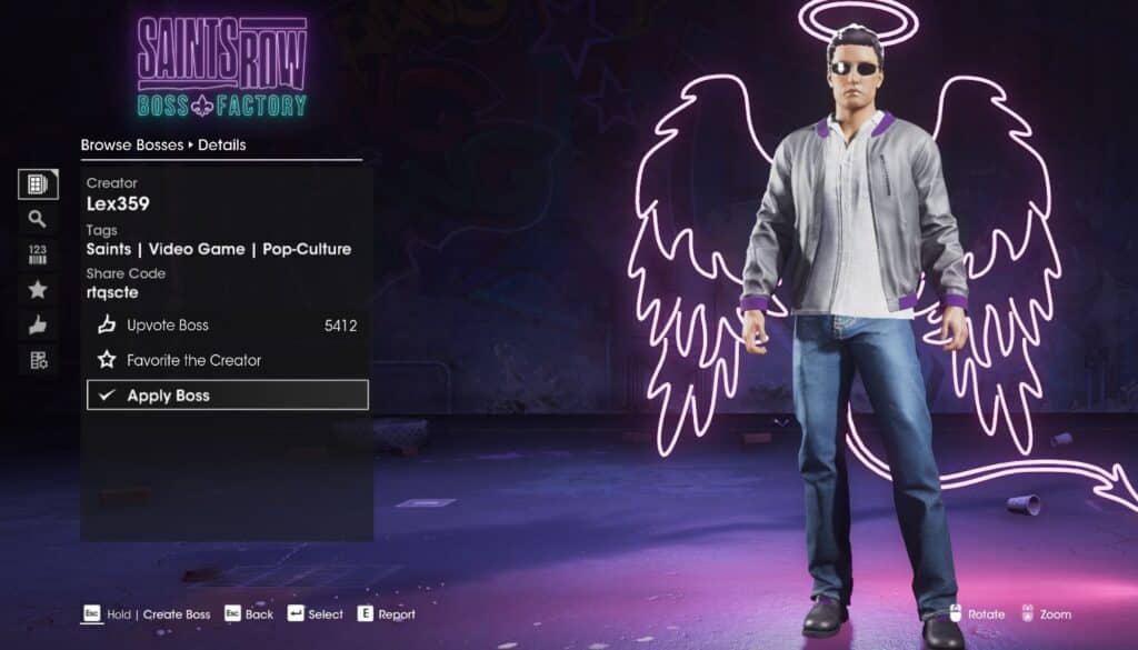 Johnny Gat - Top Best Boss Character Designs In Saints Row