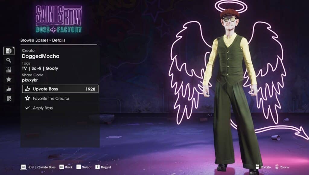 Eustace Bagge - Top Best Boss Character Designs In Saints Row