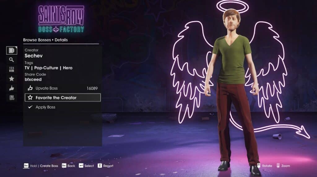 Shaggy - Top Best Boss Character Designs In Saints Row