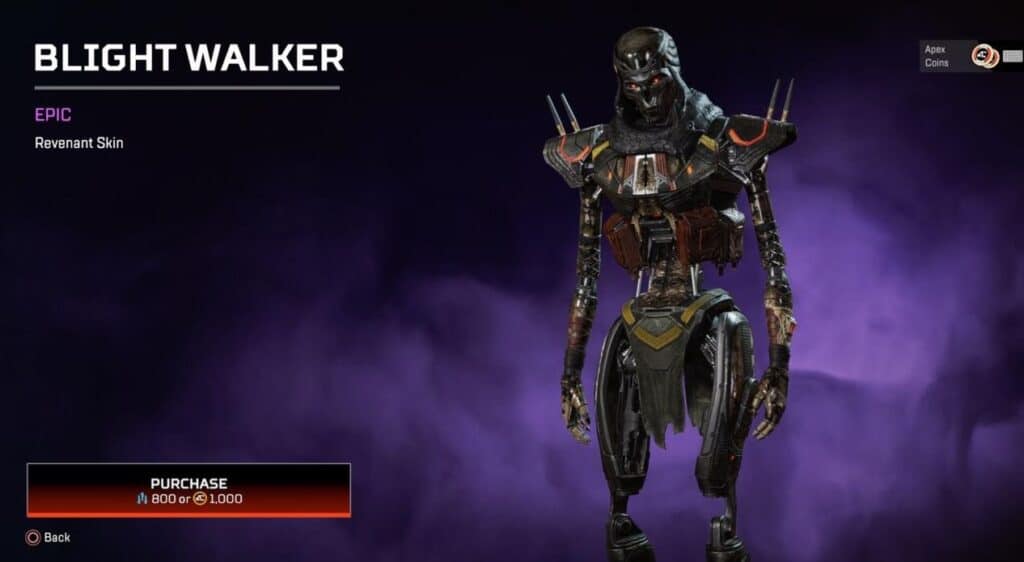 Blight Walker Apex Legends Beast of Prey Event Skins