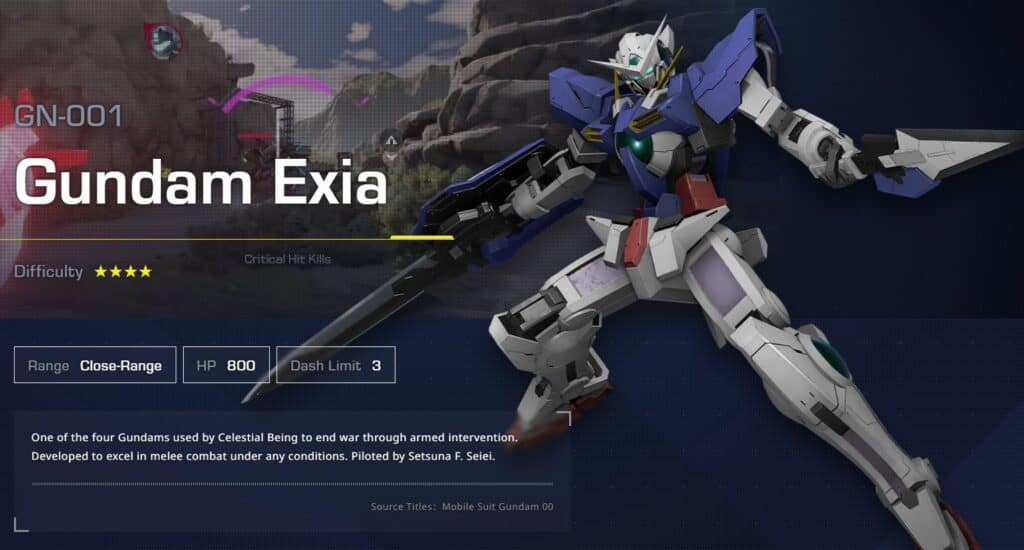  Gundam Exia Gundam Evolution Mobile Suits