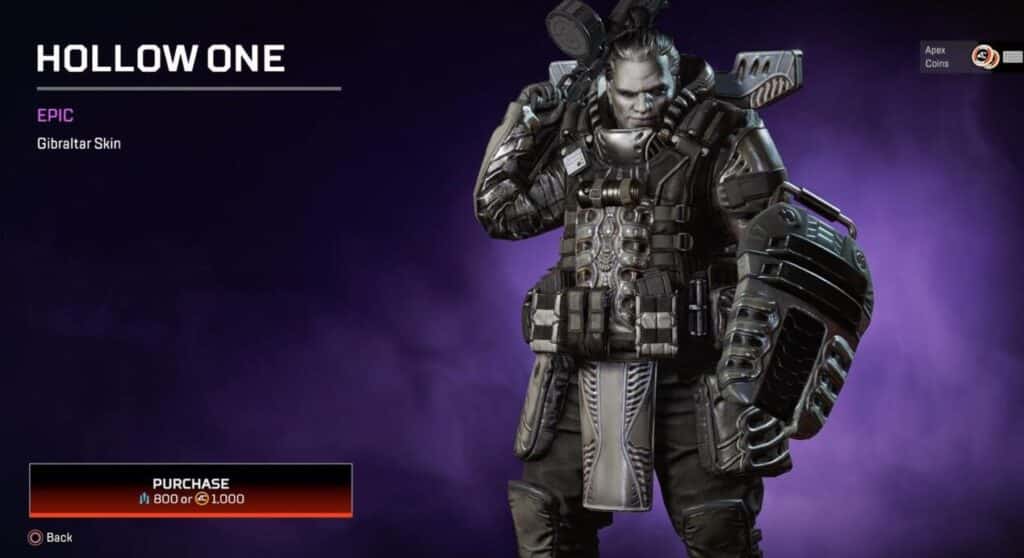 Hollow One Apex Legends Beast of Prey Event Skins