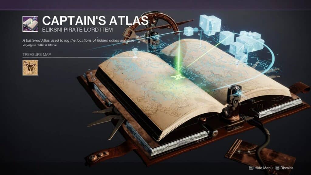 How to Restore a Treasure Map in the Captain's Atlas