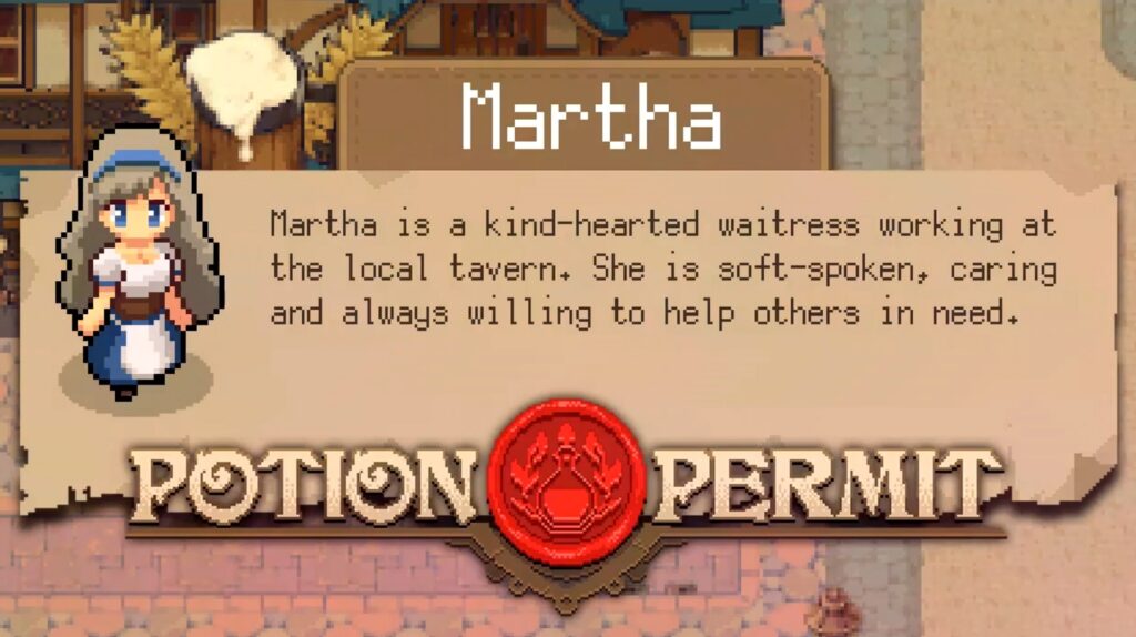 Martha - Potion Permit Romance Options - List of Partners