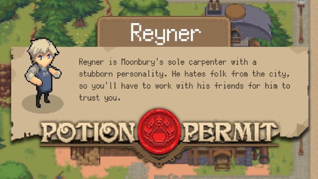 Reyner - Potion Permit Romance Options - List of Partners