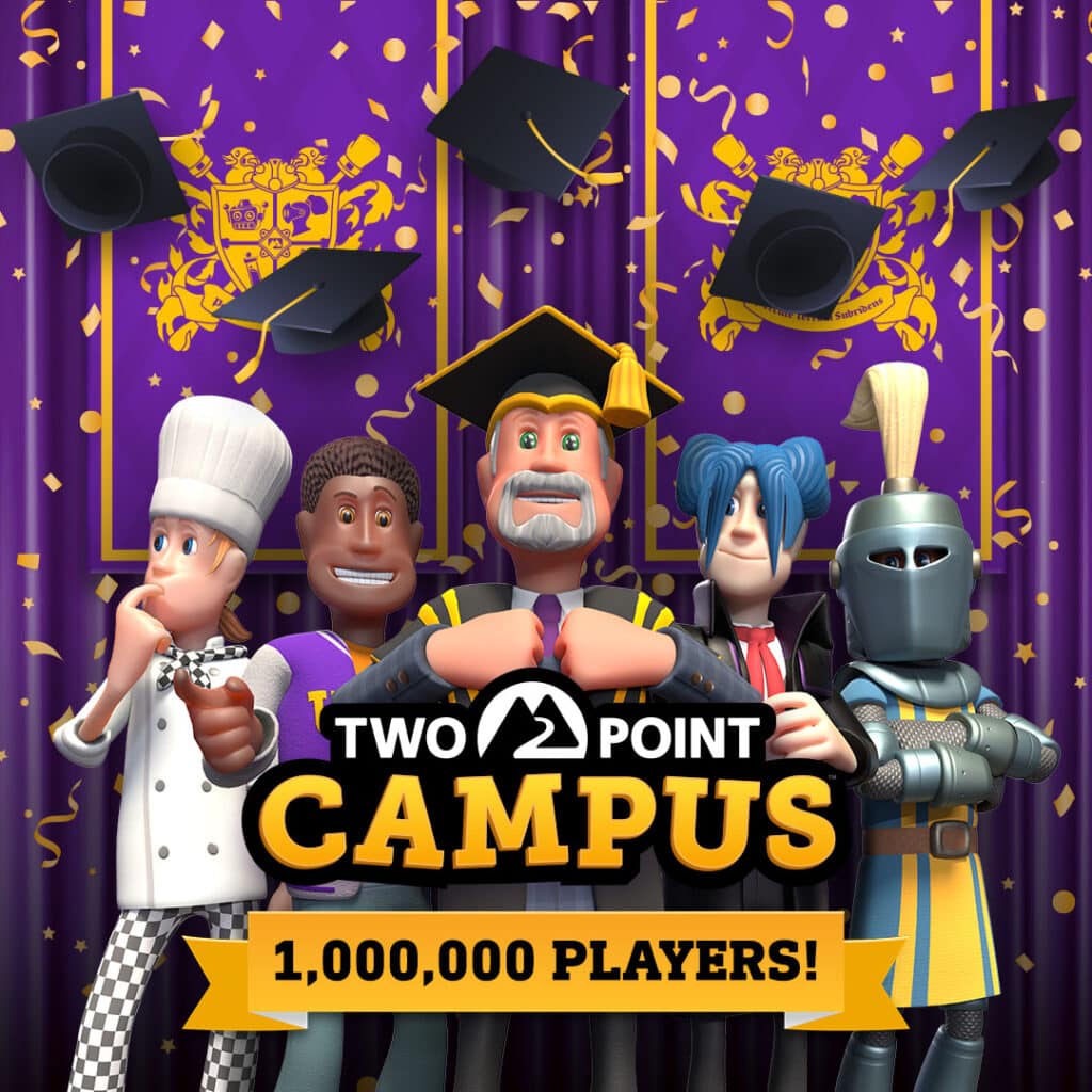 two point campus 1 million players