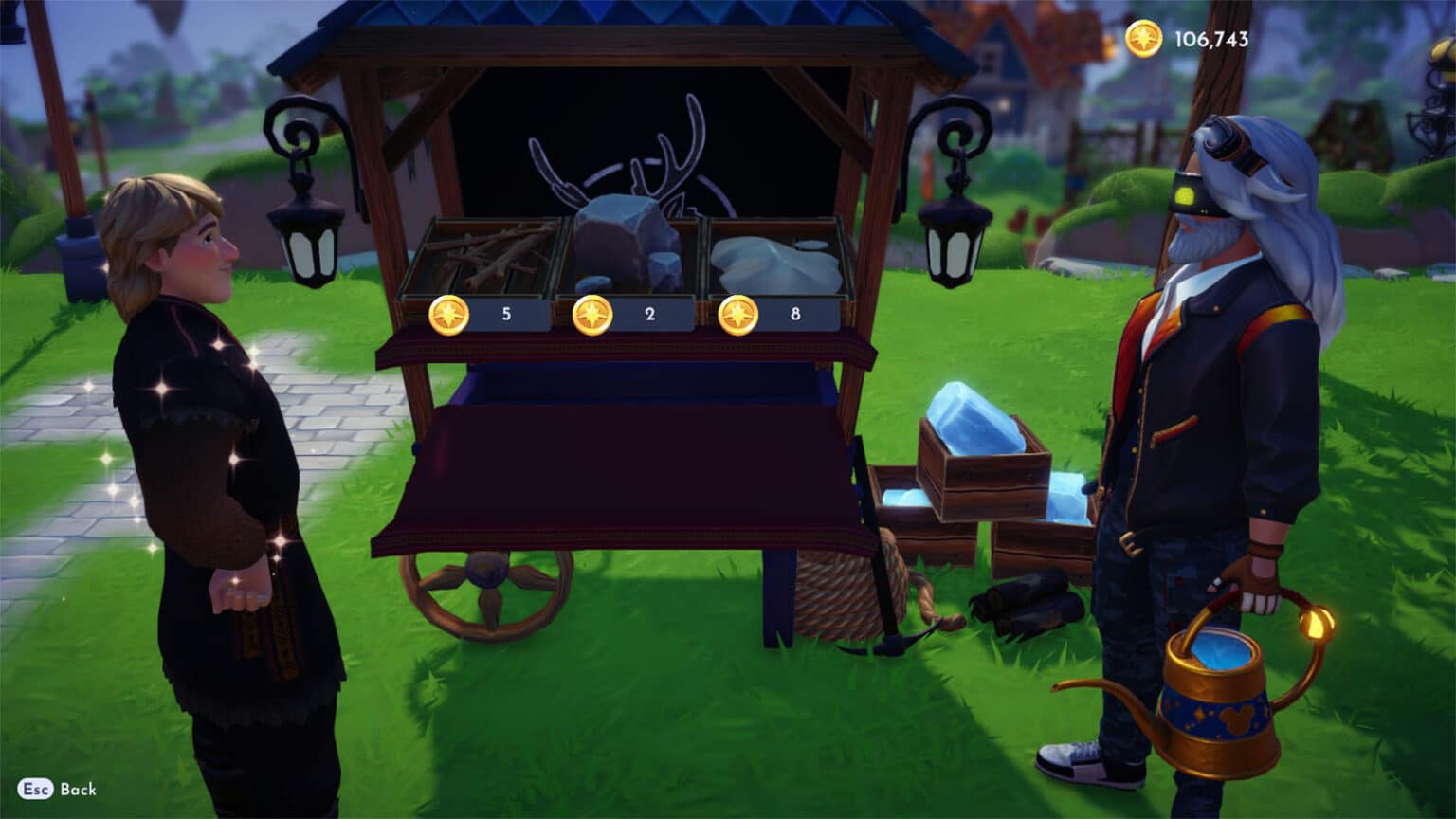 Disney Dreamlight Valley Kristoff Stall cover