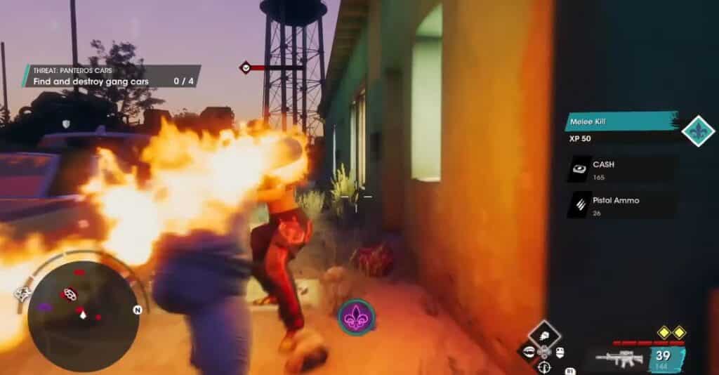 Flaming Punch - Saints Row Top Best Skills To Use