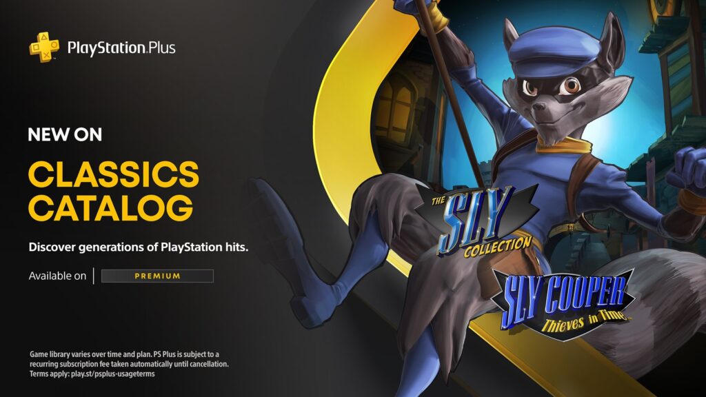 sly cooper on ps plus