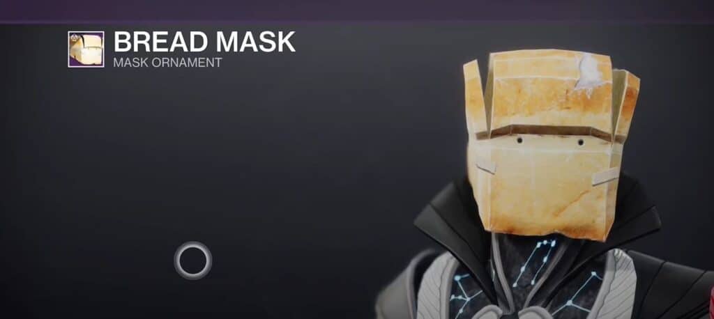 Bread Mask - Masks in Destiny 2 Festival of The Lost