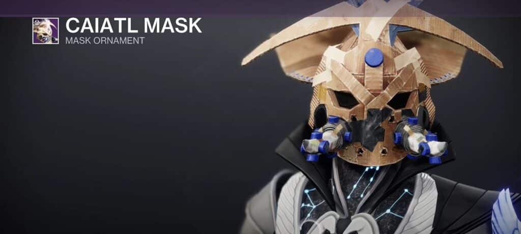 Caiatl Mask - Masks in Destiny 2 Festival of The Lost