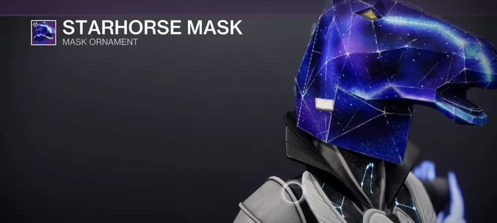 Starhorse Mask - Masks in Destiny 2 Festival of The Lost