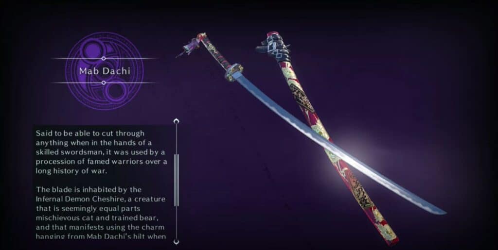 Mab Dachi Bayonetta 3 Weapons